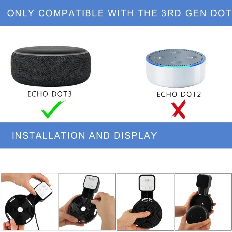 For Echo Dot 3 Wall Mount Hold - Amazon Speaker Echo Pop recension och pris